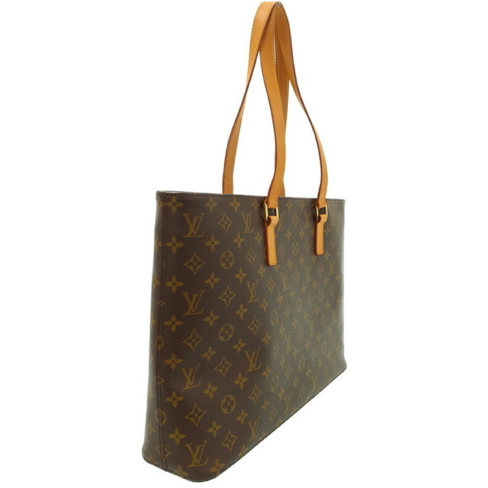 Louis Vuitton Brown Luco Tote Bag Monogram